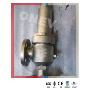 CF8m / CF8 Stainless Steel Flanged Safety Relief Valve for Water